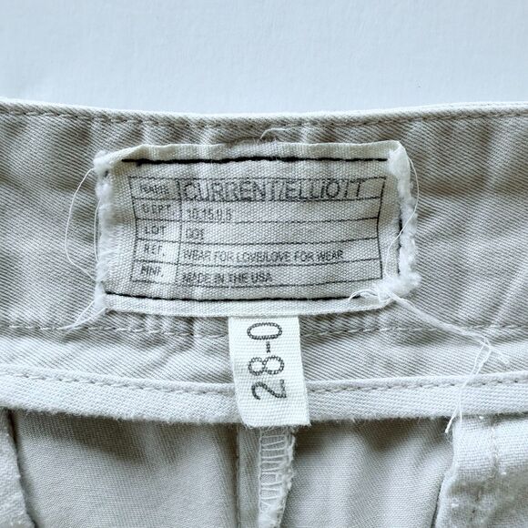 Current/Elliott Refurbished Women's Slim Fit Chino Pants in Khaki Tan Size 28 - Picture 6 of 8